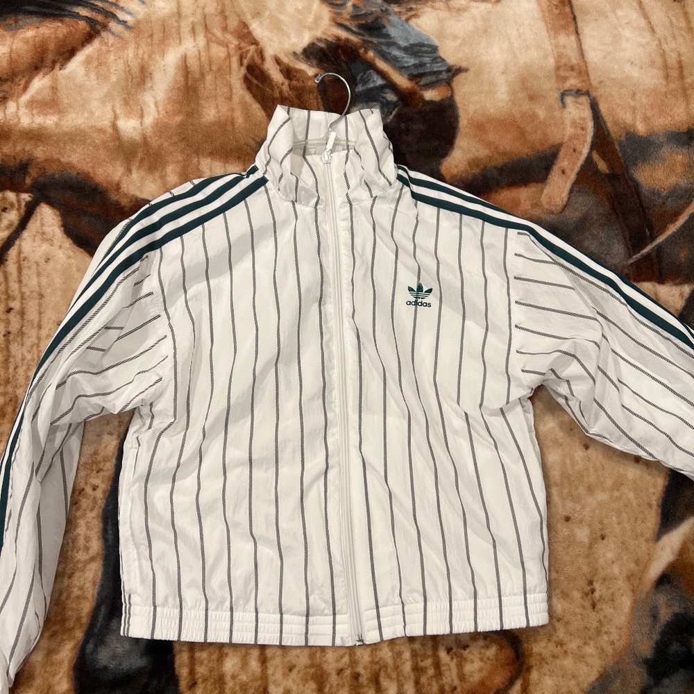 Women adidas windbreaker